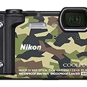 【中古】Nikon デジタルカメラ COOLPIX W300 GR クールピクス カムフラージュ 防水