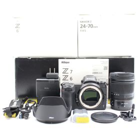 ■シャッター数14527枚！新品同様■ Nikon Z6 24-70 レンズキット ブラック ミラーレス一眼カメラ ニコン