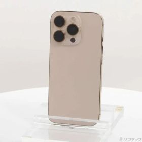 〔中古品〕 iPhone16 Pro 128GB デザートチタニウム MYMX3J／A SIMフリー【297】