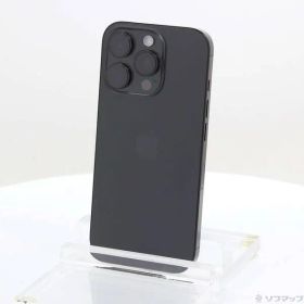 〔中古品〕 iPhone16 Pro 128GB ブラックチタニウム MYMV3J／A SIMフリー【196】