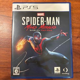 美品 PS5 スパイダーマン マイルズ・モラレス(家庭用ゲームソフト)
