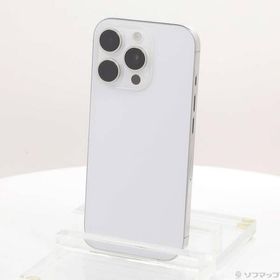 〔中古〕Apple(アップル) iPhone16 Pro 128GB ホワイトチタニウム MYMW3J／A SIMフリー〔276-ud〕