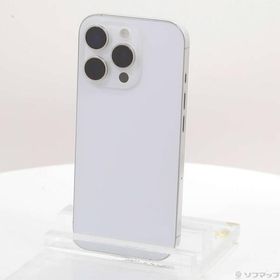 〔中古〕Apple(アップル) iPhone16 Pro 128GB ホワイトチタニウム MYMW3J／A SIMフリー〔297-ud〕