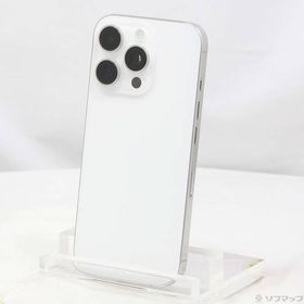 〔中古〕Apple(アップル) iPhone16 Pro 128GB ホワイトチタニウム MYMW3J／A SIMフリー〔348-ud〕