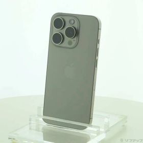 〔中古品〕 iPhone15 Pro 256GB ナチュラルチタニウム MTUF3J／A SIMフリー【198】