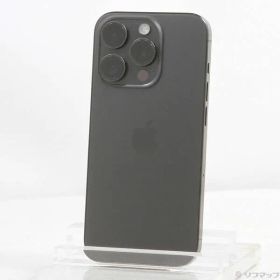 〔中古品〕 iPhone15 Pro 512GB ブラックチタニウム MTUH3J／A SIMフリー【198】