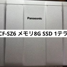 Let's note Panasonic CF-SZ6 8G SSD 1tb