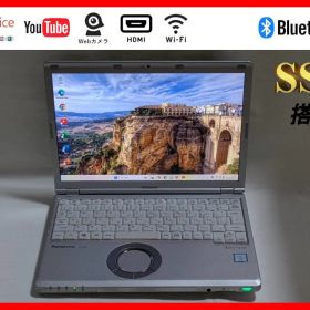 Let's note SZ6 高性能美品黒天板 SSD WIN11 Office