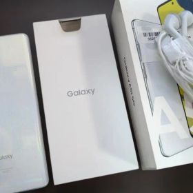 【キズあり】SCG07/Galaxy A51 5G 白 外箱付属品あり