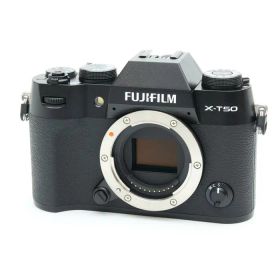 【中古】 《美品》 FUJIFILM X-T50 ボディ ブラック [ デジタルカメラ ]