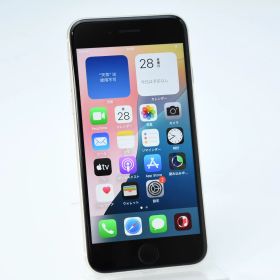 【美品＊バッテリー最大容量100％】 SIMフリー iPhoneSE 第３世代 64GB スターライト