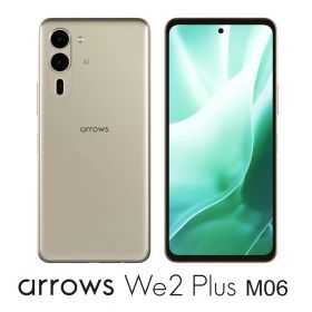 FCNT arrow We2 Plus M06（8GB/256GB） シャンパンシルバー（SIMフリー版） ASMC06004