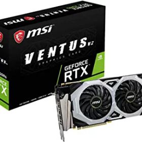 【中古】【非常に良い】MSI GeForce RTX 2080 VENTUS 8G V2 グラフィックスボード VD6914
