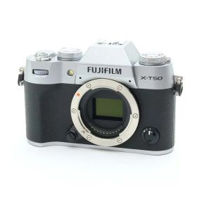 【中古】 《美品》 FUJIFILM X-T50 ボディ シルバー [ デジタルカメラ ]