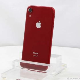 〔中古品〕 iPhoneXR 128GB プロダクトレッド MT0N2J／A SIMフリー【258】