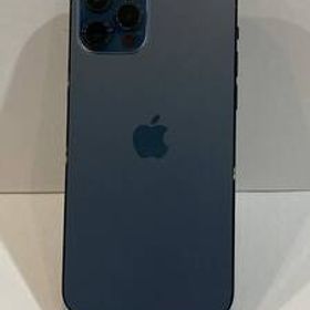 中古 iPhone 12Pro 128GB SIMフリー パシフィックブルー NGM83J/A（ MGM83J/A）電池85％ 画面美品 即決あり★即日発送可能★送料無料★6566