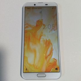 アクオス(AQUOS)のSHV43 AQUOS sense2 シルキーホワイト SIMフリー 本体 au(スマートフォン本体)