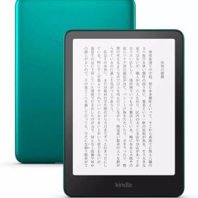 【中古】タブレット端末 Amazon Kindle Paperwhite (第12世代) シグニチャーエディション 32GB (メタリックジェード)