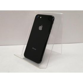 【中古】Apple au 【SIMロック解除済み】 iPhone 8 64GB スペースグレイ MQ782J/A【仙台イービーンズ】保証期間１ヶ月【ランクB】