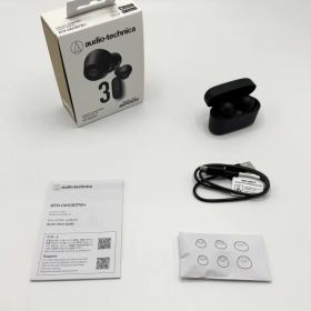 中古 audio-technica オーディオテクニカ ワイヤレスイヤホン ノイズキャンセリング ATH-CKS30TW+(BK) マットブラック