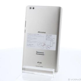 〔中古〕HUAWEI(ファーウェイ) dtab Compact 32GB シルバー d-02K docomo〔262-ud〕