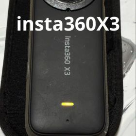 Insta360 X3 360度アクションカメラ 本体 新品のレンズキャップ付き