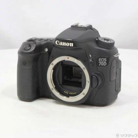 【中古】Canon(キヤノン) EOS 70D W (2020万画素／SDXC) 【348-ud】