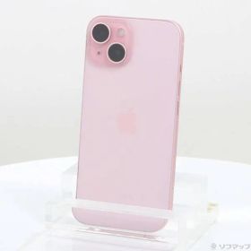 〔中古品〕 iPhone15 128GB ピンク MTMJ3J／A SIMフリー【349】