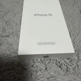 【新品・未開封】iPhone 15 128GB ブラック