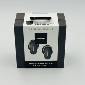 送料無料◆未使用 BOSE ボーズ イヤホン QuietComfort Earbuds II QCEARBUDSIIBLK トリプルブラック QuietComfort Earbuds2