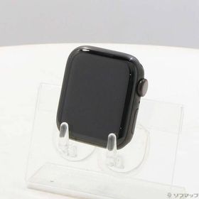 〔中古〕Apple(アップル) Apple Watch Series 5 GPS + Cellular 40mm スペースブラックチタニウムケース バンド無し〔262-ud〕