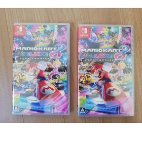 マリオカート8デラックスと新品未開封二本セット(家庭用ゲームソフト)
