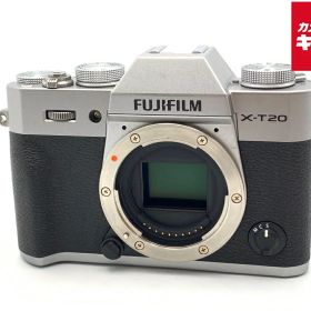 【中古】 【並品】 フジフイルム X-T20 ボディ シルバー 【ミラーレス一眼】