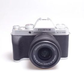 【中古】 (フジフイルム) FUJIFILM X-T200 XC15-45/3.5-5.6レンズキット シルバー【中古カメラ デジタル一眼】 ランク：B