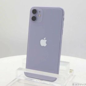 【中古】Apple(アップル) iPhone11 256GB パープル MWMC2J／A SoftBank 【262-ud】