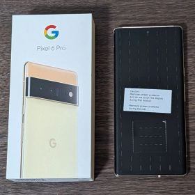 【美品】Google Pixel 6 Pro 128GB ディスプレイ新品