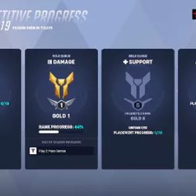 ゴールド 1 ダメージ _ シーズン 19