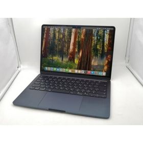【中古】Apple MacBook Air 13インチ M3(CPU:8C/GPU:8C) 8GB/256GB ミッドナイト MRXV3J/A (13インチ, M3, 2024)【新宿2】保証期間１ヶ月【ランクA】