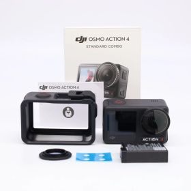 ■ほぼ新品■ DJI（ディージェイアイ） Osmo Action 4 Standard Combo 高画質4Kアクションカメラ！手ブレ補正抜群♪