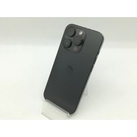 【中古】Apple docomo 【SIMフリー】 iPhone 14 Pro 256GB スペースブラック MQ0Q3J/A【OSU301】保証期間1ヶ月【ランクC】
