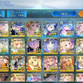 引退_レベル120宝具5所持5種_黒の聖杯_カレイドスコープ | FGOのアカウントデータ、RMTの販売・買取一覧