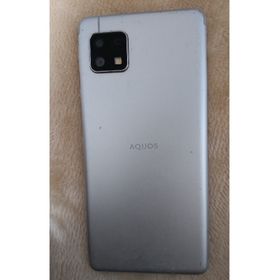 シャープ(SHARP)のジャンク品 SHARP AQUOS wish4 SH-52E シルバー(スマートフォン本体)