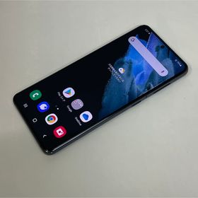 ギャラクシー(Galaxy)のSIMフリー Galaxy S21 5G SCG09 美品 グレー(スマートフォン本体)