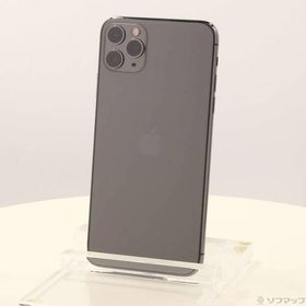 〔中古〕Apple(アップル) iPhone11 Pro Max 64GB スペースグレイ MWHD2J／A SoftBank〔352-ud〕
