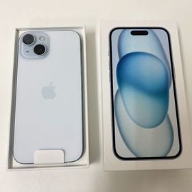 【質みなみ】◆au◆iPhone15 128GB ブルー