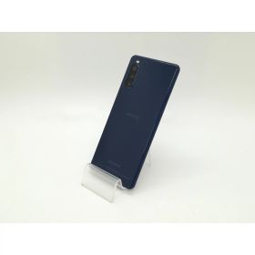 【中古】SONY docomo 【SIMロック解除済み】 Xperia 10 II ブルー 4GB 64GB SO-41A【静岡】保証期間1ヶ月【ランクC】