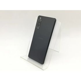 【中古】SONY au 【SIMロック解除済み】 Xperia 10 II ブラック 4GB 64GB SOV43【福岡筑紫】保証期間1ヶ月【ランクB】