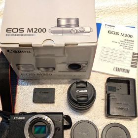 Canon EOS M200 ミラーレスカメラ