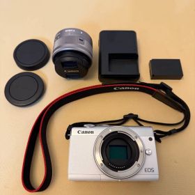 Canon EOS M200 15-45mm レンズ ホワイト