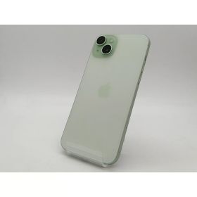 【中古】Apple 海外版 【SIMフリー】 iPhone 15 Plus 128GB グリーン【札幌南2条】保証期間1ヶ月【ランクB】